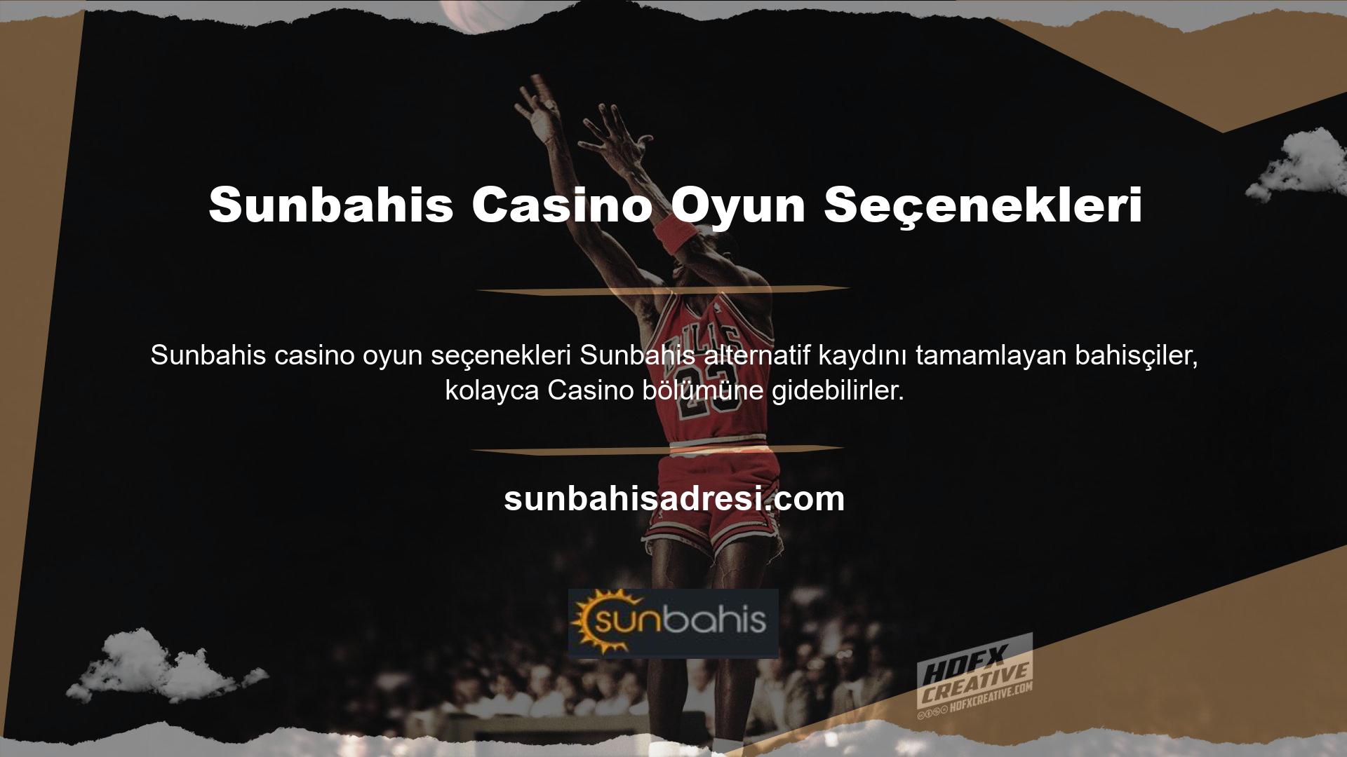 Sunbahis web sitesi, dünyanın her yerinden oyun geliştiricilerle çalışarak casino oynamayı sevenler için faydalı hale geliyor