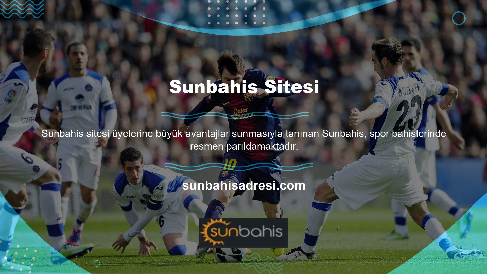 Üyelerine birçok oyun sunan Sunbahis, bu anlamda en iyi online bahis siteleri arasında yerini sağlamlaştırmıştır